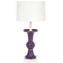 Tommi Parzinger Tommi Parzinger Table Lamps Chinese Cloisonn Enameled Brass Signed - 2743701