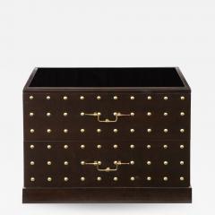 Tommi Parzinger Tommi Parzinger Two Drawer Studded Dresser - 1096359