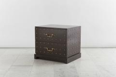 Tommi Parzinger Tommi Parzinger Two Drawer Studded Dresser USA c 1955 - 190399