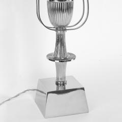 Tommi Parzinger Tommi Parzinger Urn Shaped Silver Plated Table Lamp 1940s - 1974362