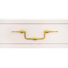 Tommi Parzinger Tommi Parzinger Wall Mounted White Lacquer Console Table 1950s - 2342239