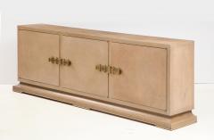 Tommi Parzinger Tommi Parzinger Weathered Oak Mahogany Credenza - 2024559