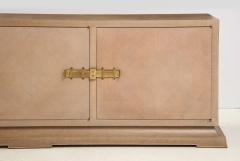 Tommi Parzinger Tommi Parzinger Weathered Oak Mahogany Credenza - 2024563