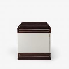 Tommi Parzinger Tommi Parzinger for Charak Modern Mahogany Leather Desk - 4310544