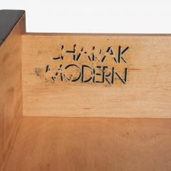 Tommi Parzinger Tommi Parzinger for Charak Modern Mahogany Leather Desk - 4310564
