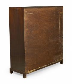 Tommi Parzinger Tommi Parzinger for Charak Originals Mid Century Mahogany and Brass High Chest - 2792914