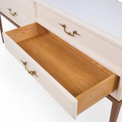 Tommi Parzinger Tommi Parzinger for Parzinger Originals MCM Milk Glass Top Console Credenza - 4238047