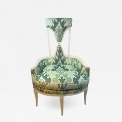 Tommi Parzinger UNUSUAL HOLLYWOOD REGENCY CHAIR IN THE MANNER OF TOMMI PARZINGER - 1853867