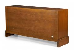 Tommi Parzinger for Charak American Mid Century Walnut and Brass Twelve Drawer C - 4630072