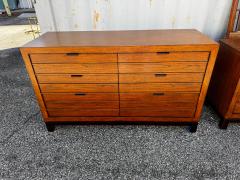 Tommy Bahama Pair of Tommy Bahama Walnut Ocean Club Coral 3 Drawer Nightstands - 4489165