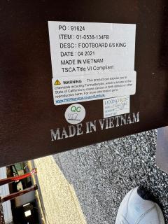 Tommy Bahama Tommy Bahama Ocean Club King Size Walnut Bed Frame - 4489138