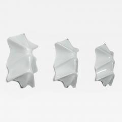 Toni Cordero Nuvola 196 wall lights by Toni Cordero for Oluce set of 3 - 2492738