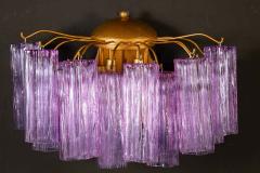 Toni Zuccheri Four Midcentury Colored Murano Glass Scones by Tony Zuccheri for Venini - 1532908