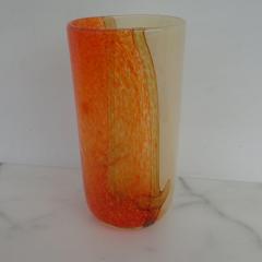 Toni Zuccheri Glass Vase in the Style of Zuccheri Venini Murano Italy - 2795271