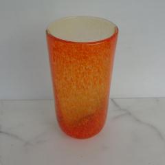 Toni Zuccheri Glass Vase in the Style of Zuccheri Venini Murano Italy - 2795277