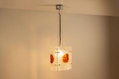 Toni Zuccheri Hang Lamp attr to Toni Zuccheri for A V Mazzega Italy 1970s - 4491667