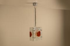 Toni Zuccheri Hang Lamp attr to Toni Zuccheri for A V Mazzega Italy 1970s - 4491674