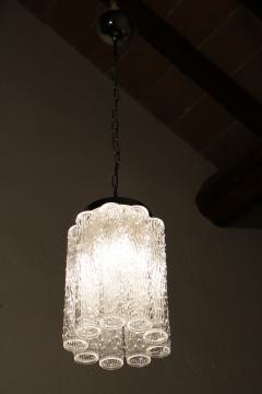 Toni Zuccheri Italian Midcentury Murano Glass Chandelier Venini Tronchi by Toni Zuccheri - 3095395