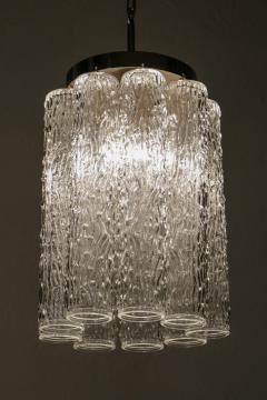 Toni Zuccheri Italian Midcentury Murano Glass Chandelier Venini Tronchi by Toni Zuccheri - 3095396