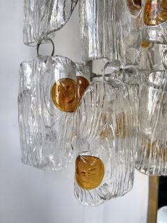 Toni Zuccheri Pair of Sconces Murano Glass by Toni Zuccheri for Mazzega Italy 1970s - 2744654