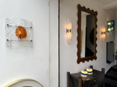 Toni Zuccheri Pair of Sconces Murano Glass by Toni Zuccheri for Mazzega Italy 1970s - 4209622