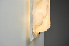 Toni Zuccheri Pair of Toni Zuccheri Scorz Wall Lamps for Venini Italy 1960s - 4374699