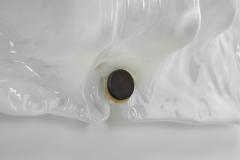 Toni Zuccheri Pair of Toni Zuccheri Scorz Wall Lamps for Venini Italy 1960s - 4374706