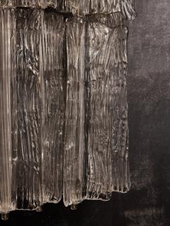Toni Zuccheri Pair of Toni Zuccheri for Venini Murano Eliche Glass Wall Sconces - 4693518