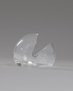 Toni Zuccheri Toni Zuccheri abstract glass sculpture for VeArt Italy 1970s - 3361952