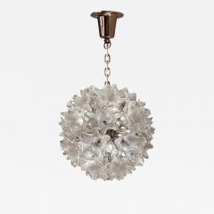 Toni Zuccheri Toni Zuccheri for Venini Clear Murano Glass Petite Esprit Chandelier 1970s - 3620309