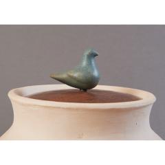 Tonino Negri Poetic Contemporary Fired Ceramic Lamp by Tonino Negri - 2597255