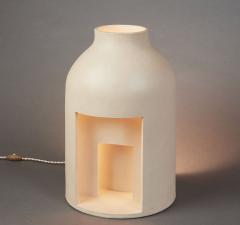 Tonino Negri Tonino Negri Fired Ceramic Sculptural Lamp Italy 2016 - 2597439