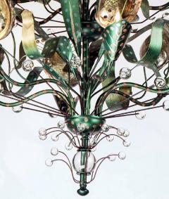 Tony Duquette Abalone Chandelier Hollywood Regency Tony Duquette - 343256