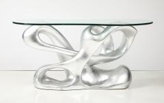 Tony Duquette Stunning Silver Leaf Console table Designed by Tony Duquette  - 3668638