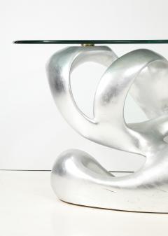 Tony Duquette Stunning Silver Leaf Console table Designed by Tony Duquette  - 3668642
