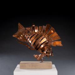Tony Evans Contemporary Modern Art Copper Lionfish Sculpture by Tony Evans - 4571175