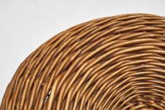 Tony Paul A Pair of Wicker Stools by Tony Paul United States 1950s - 4081111