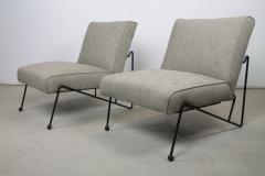 Tony Paul Pair of Iron Slipper Chairs by Tony Paul - 288663