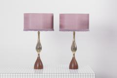 Tony Paul Pair of Table Lamps by Tony Paul for Westwood Lightning USA 1960s - 1567926