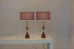 Tony Paul Pair of Table Lamps by Tony Paul for Westwood Lightning USA 1960s - 1567928