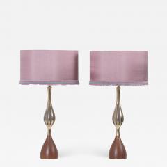 Tony Paul Pair of Table Lamps by Tony Paul for Westwood Lightning USA 1960s - 1569020