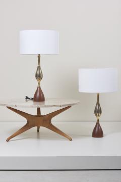 Tony Paul Pair of Tony Paul Table Lamps for Westwood Lightning US 1960s - 676332