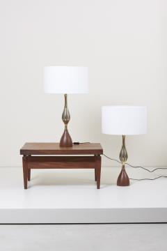 Tony Paul Pair of Tony Paul Table Lamps for Westwood Lightning US 1960s - 676352