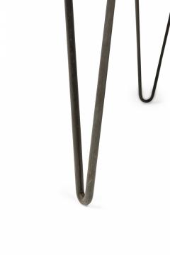 Tony Paul Tony Paul American Square Segmented Black Square Wire Frame End Side Table - 3170575