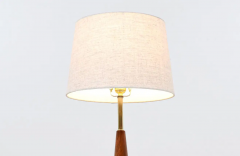 Tony Paul Tony Paul Cone Shape Brass Walnut Table Lamp for Westwood Industries - 2658443