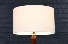 Tony Paul Tony Paul Sculpted Brass Walnut Table Lamp by Westwood Industries - 4599143