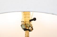 Tony Paul Tony Paul Sculpted Brass Walnut Table Lamps for Westwood Industries - 4450574