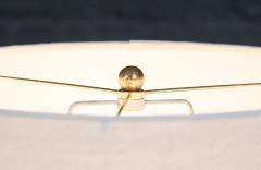 Tony Paul Tony Paul Sculpted Walnut Brass Table Lamp by Westwood Industries - 4570692