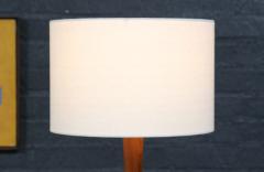 Tony Paul Tony Paul Sculpted Walnut Brass Table Lamp by Westwood Industries - 4570694