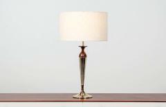 Tony Paul Tony Paul Walnut Brass Table Lamp for Westwood Industries - 2221418